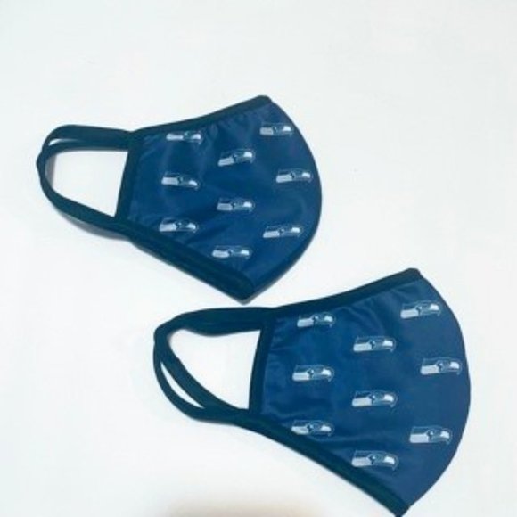 Seattle Seahawks Other - $$ SOLD $$  Seahawks Adult Washable Face Masks (2)